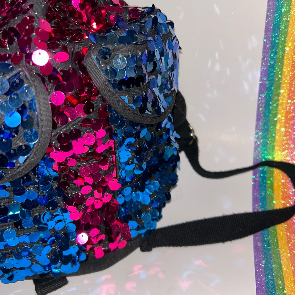 Aeropostale Ps Backpack Sequins Euc - image 5